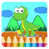 Coloring Book Kids, Dinosaurs