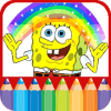 Spoong bob Coloring book pages官方下载