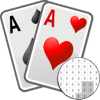 Playing Card Solitaire Color By Number - Pixel art免费下载