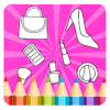 Coloring Book Kids, Beauty MakeUpiphone版下载