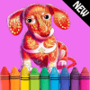 Dogs Coloring Book中文版下载