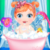 Baby Caring Bath And Dress Up Baby Games