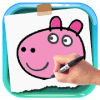 Coloring Peepa For Pig Paint Book中文版下载