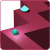 zigzag ball tap runner game