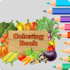Vegetable Fruit Coloring & Coloring Game