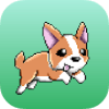 Dog Color By Number: Pixel Art Dog