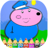 Coloring Pepa And Pig