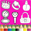 Beauty Coloring Book : Fashion for girls怎么下载到电脑