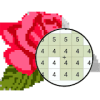 Flower Pixel Art - Coloring By Number官方下载