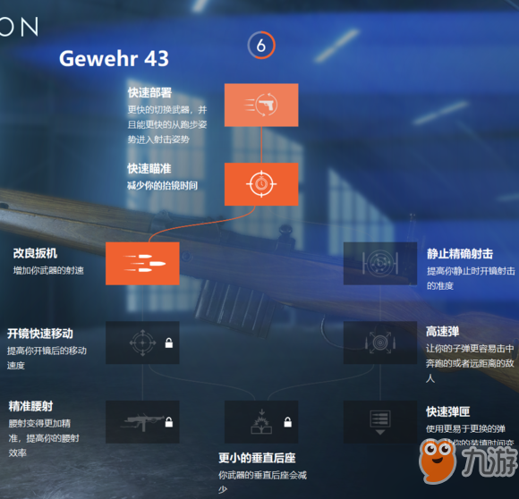 战地5枪械技能有哪些_枪械技能加成属性介绍[图]