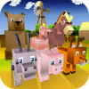 Blocky Animals Simulator - horse, pig and more!