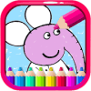 Coloring Pepa Book Cartoon Art - Painting Game安全下载