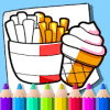 Food Drawing or Painting - Kids Education