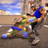 Real Ninja Turtle Street Fight