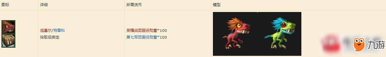 魔獸世界8.1服役勛章能兌換什么?服役勛章兌換物品一覽