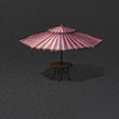 明日之后红白间条太阳伞怎么做 红白间条太阳伞制作方法[图]