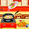 Chinese Home Kitchen Food: Noodles Cooking Shop