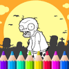 Paint Zombies Cartoon - Coloring Page安卓版下载