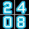 2048 Number Splash - Neon 2048 Number Puzzle Game