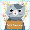 Cute Cats Coloring pages