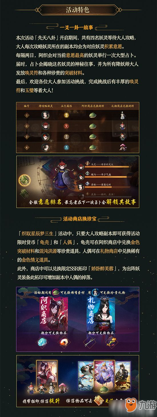 《神都夜行录》织取星辰梦三生活动内容