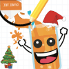 Happy Juice Glass – Line Drawing在哪下载