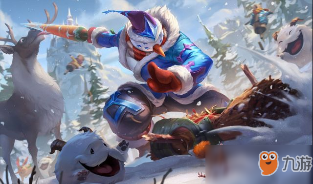 《LOL》2018冰雪節(jié)皮膚原畫公布