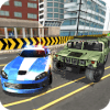 Police Vs Army Street Car Race