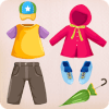 Kids puzzle for preschool education - Clothes **中文版下载