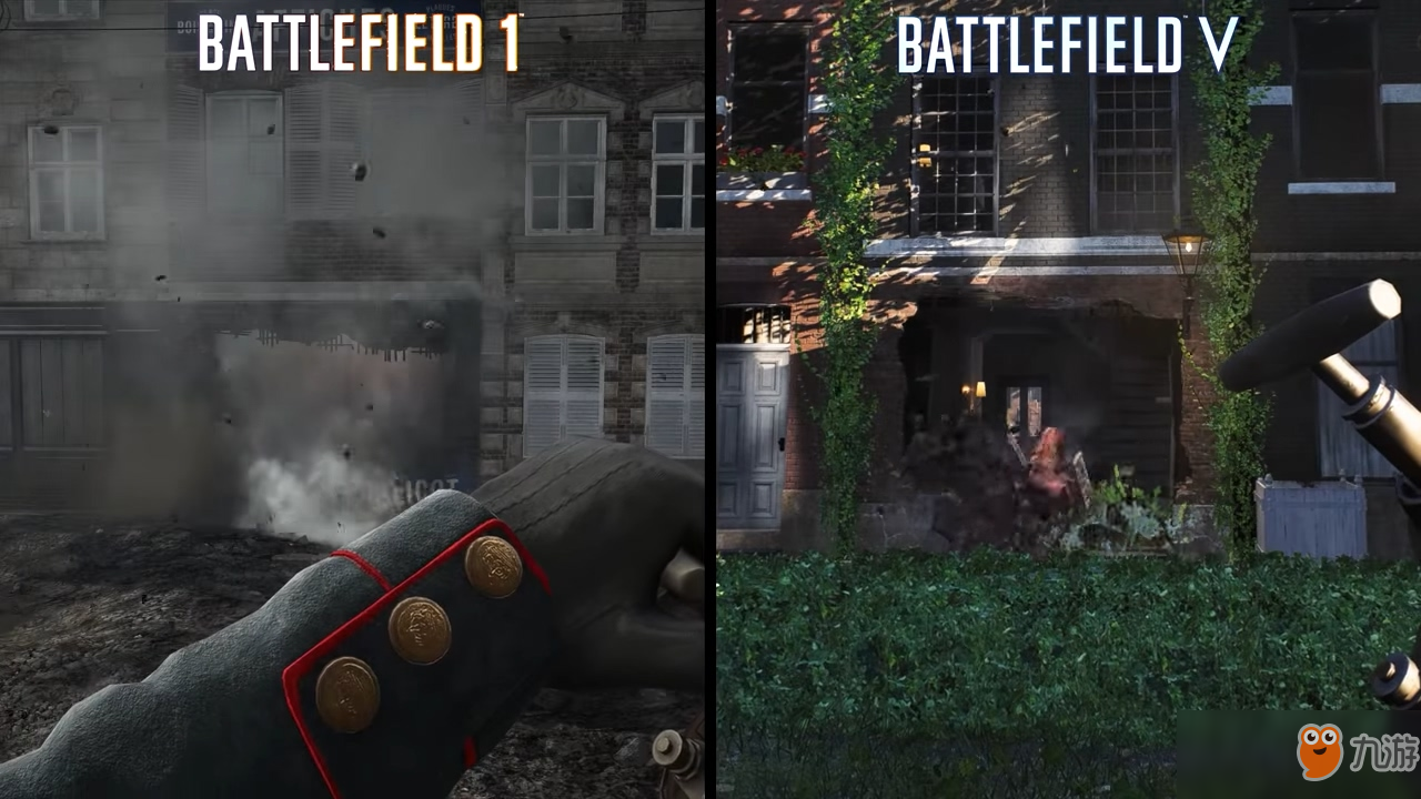 谁更好？《战地1》vs《战地5》画面对比