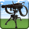 MCPE Gun Mod - Machine Gun Turret