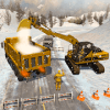 Snow Excavator Simulator Heavy Machine 18