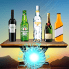 swipe bottle shooter: Real bottle shooter expert