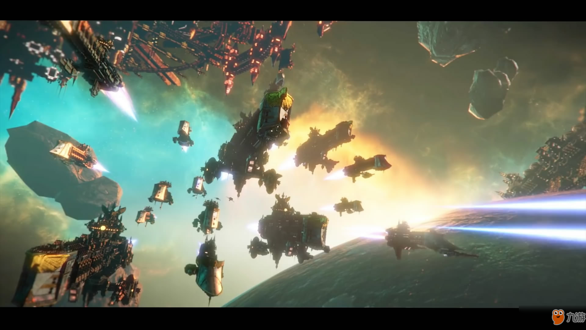 《哥特舰队：阿玛达2》新演示视频 宇宙战舰疯狂交火