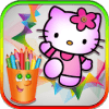 kitty coloring book