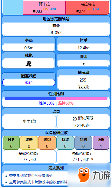 《精靈寶可夢皮卡丘伊布》蚊香蝌蚪+蚊香君+蚊香泳士獲取方法 蚊香蝌蚪進(jìn)化攻略