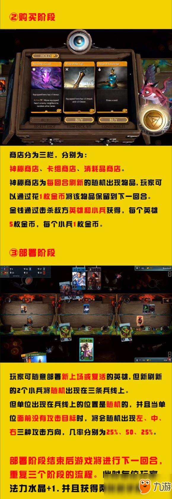 dota2artifact基礎(chǔ)玩法/游戲流程及卡牌組成介紹