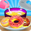 Make Donuts Top Pastry Chef kids Cooking Games 3D