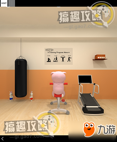密室逃脱健身房逃脱第1部分攻略 Escape from Fitness Club攻略1