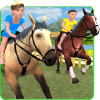Kids Mountain Horse Rider Race