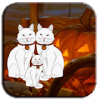 Halloween White Cat Escape免费下载