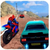 游戏下载Spiderman Car Vs Bike Race Ultimate