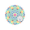 Coloring Mandala Pixel By Number 2018