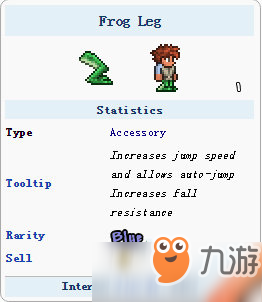 泰拉瑞亞青蛙腿怎么獲得 青蛙腿獲得方法及作用介紹[圖]