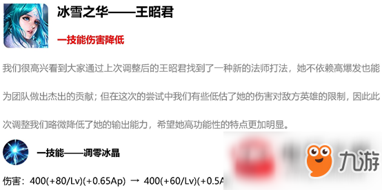 王者榮耀12月11日英雄有什么改動?12月11日英雄改動詳解