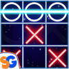 Tic Tac Toe - Neon Glow