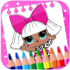 Coloring Book For Surprise~Doll-lol免费下载