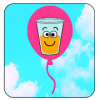 rise it up protect happy balloon glass