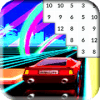 Racing Color By Number: Manga Car Pixel Art绿色版下载