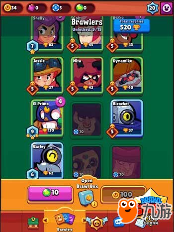 零元党必看 BrawlStars荒野乱斗角色快速获得方法